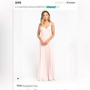 NWT Show Me Your Mumu Jenn Maxi Dress